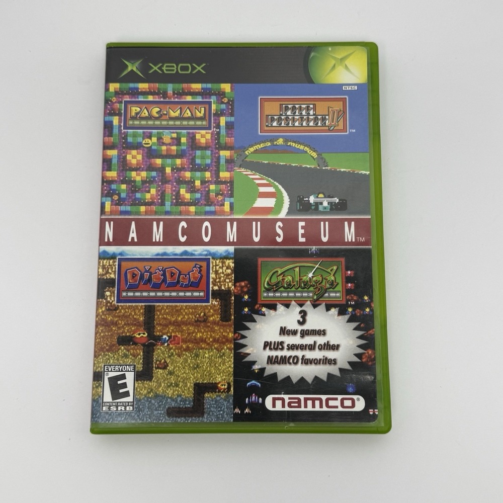 Namco Museum (Microsoft Xbox, 2002)‎ CIB Complete w/ Manual Tested Working
